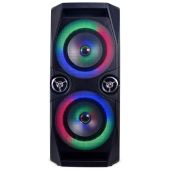 רמקול בידורית קריוקי נטענת ניידת עם מיקרופון מבית APEX אפקס דגם AP-1477