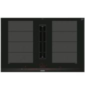 כיריים אינדוקציה עם קולט אדים 80 ס"מ מבית SIEMENS סימנס דגם EX875LX67E