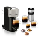 מכונת קפה מבית NESPRESSO נספרסו דגם VERTUO NEXT GCV1 בצבע אפור