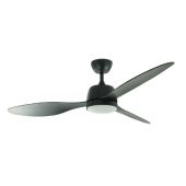 מאוורר תקרה 52" כולל שלט+תאורה מבית NORTHER נורתר דגם NTP-PALIP44-LED-BK