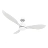 מאוורר תקרה CCT 53" VITA עם תאורת לד ושלט מבית NORTHER נורתר דגם NTP-VIT53-WH-LED