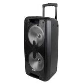 מערכת קריוקי דינמית ניידת מקצועית 2X10" מבית RICH TECH ריץ' טק דגם RT73S